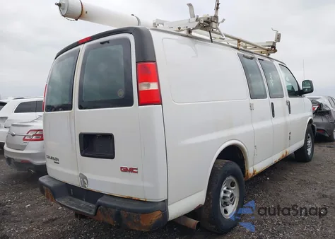 2013 GMC Savana 2500 Work Van z USA, uszkodzony, nr VIN 1GTW7FCG9D1101801